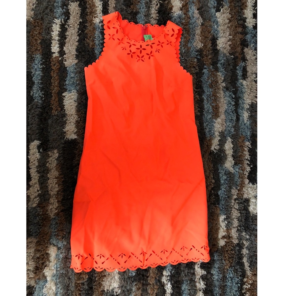 JCrew scalloped dress size 2